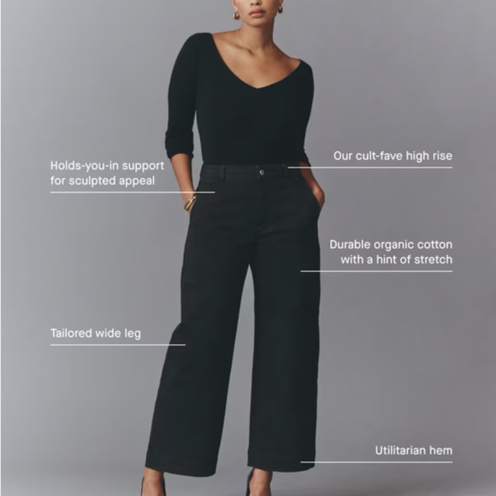 Everlane wide leg utility pant - Picture 1 of 4
